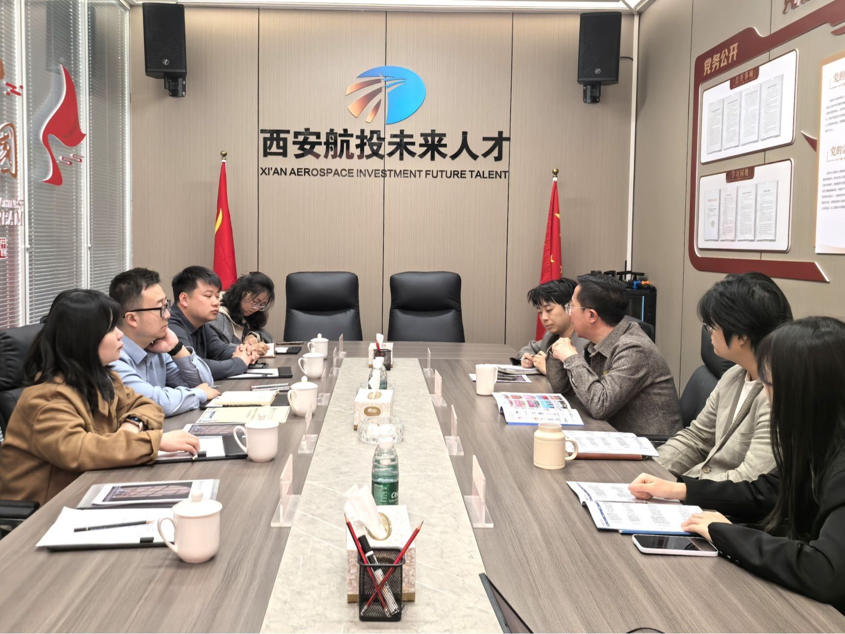 访企拓岗聚合力 产教融合促就业——bat365在线中国登录入口赴西安开展校企对接专项行动